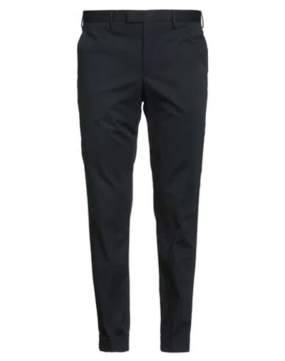 Pt Torino Man Pants Midnight Blue Size 40 Cotton, Elastane