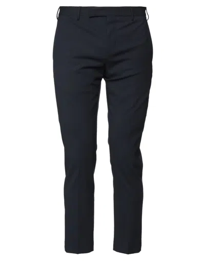Pt Torino Man Pants Midnight Blue Size 40 Polyester, Virgin Wool