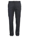 Pt Torino Man Pants Midnight Blue Size 42 Cotton, Silk, Elastane