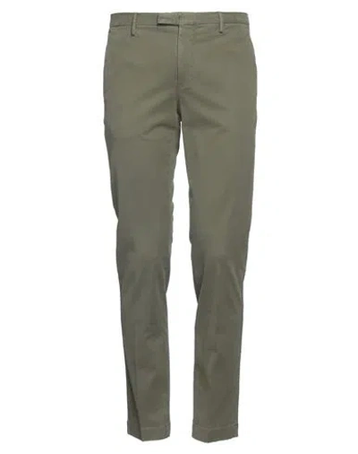 Pt Torino Man Pants Military Green Size 30 Modal, Cotton, Elastane