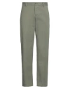 Pt Torino Man Pants Military Green Size 30 Cotton, Elastane