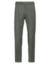 Pt Torino Man Pants Military Green Size 32 Virgin Wool, Elastane