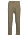 Pt Torino Man Pants Military Green Size 34 Cotton, Polyester, Elastane