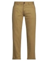 Pt Torino Man Pants Military Green Size 32 Virgin Wool, Elastane In Green