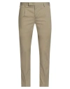 Pt Torino Man Pants Military Green Size 36 Cotton, Elastane