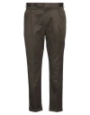 Pt Torino Man Pants Military Green Size 40 Cotton, Elastane
