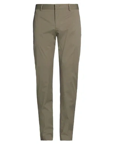 Pt Torino Man Pants Military Green Size 38 Cotton, Polyamide, Elastane