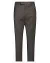 Pt Torino Man Pants Military Green Size 38 Virgin Wool, Elastane