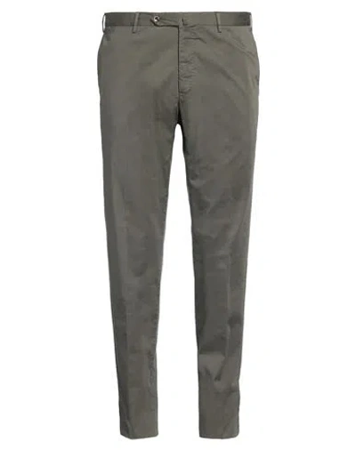 PT TORINO PT TORINO MAN PANTS MILITARY GREEN SIZE 40 COTTON, ELASTANE
