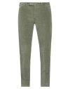 Pt Torino Man Pants Military Green Size 40 Cotton, Lyocell, Elastane