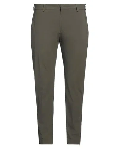Pt Torino Man Pants Military Green Size 40 Polyamide, Elastane