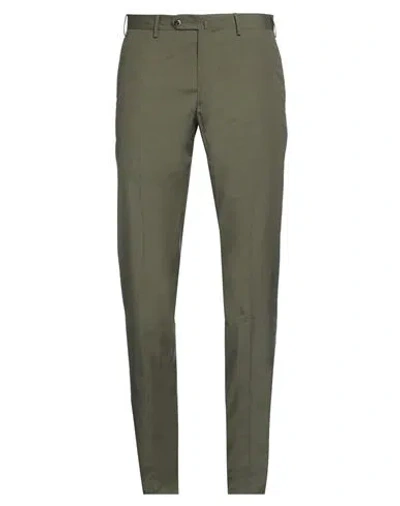 Pt Torino Straight Trousers With Pockets And Loops In Brown