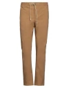 Pt Torino Man Pants Mustard Size 42 Cotton, Polyamide, Elastane In Yellow