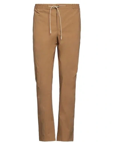 Pt Torino Man Pants Mustard Size 42 Cotton, Polyamide, Elastane In Yellow