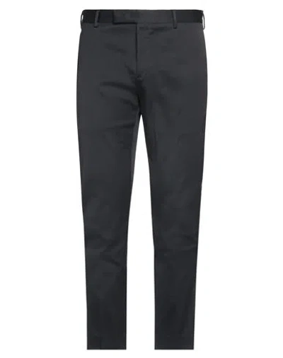 Pt Torino Man Pants Navy Blue Size 36 Cotton, Elastane