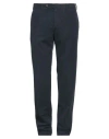 Pt Torino Man Pants Navy Size 40 Modal, Cotton, Elastane In Navy Blue