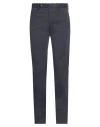 Pt Torino Man Pants Navy Size 40 Cotton, Lyocell, Elastane In Navy Blue