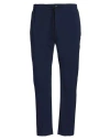 Pt Torino Man Pants Navy Size 40 Polyamide, Elastane In Navy Blue