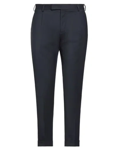 Pt Torino Man Pants Navy Blue Size 40 Virgin Wool, Elastane