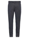 Pt Torino Man Pants Navy Size 42 Cotton, Lyocell, Elastane