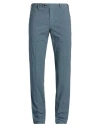 Pt Torino Man Pants Navy Size 38 Cotton, Polyester, Elastane In Blue