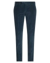 Pt Torino Man Pants Navy Size 40 Cotton, Elastane