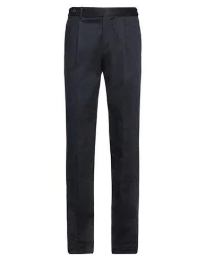 Pt Torino Man Pants Navy Size 40 Cotton, Elastane