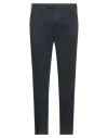 Pt Torino Man Pants Navy Size 42 Cotton, Cashmere, Elastane In Navy