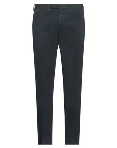 Pt Torino Man Pants Navy Size 42 Cotton, Cashmere, Elastane