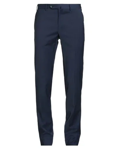 PT TORINO PT TORINO MAN PANTS NAVY SIZE 42 POLYESTER, WOOL, ELASTANE
