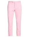 Pt Torino Man Pants Pink Size 32 Cotton, Elastane