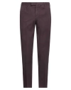 Pt Torino Pants In Bordeaux Wool In Purple