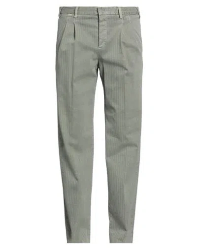 PT TORINO PT TORINO MAN PANTS SAGE GREEN SIZE 32 COTTON, ELASTANE