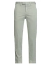 Pt Torino Man Pants Sage Green Size 32 Cotton, Elastane
