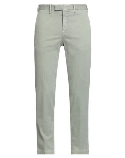 Pt Torino Man Pants Sage Green Size 32 Cotton, Elastane