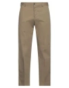 Pt Torino Man Pants Sage Green Size 36 Cotton, Elastane
