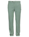Pt Torino Man Pants Sage Green Size 38 Lyocell, Linen, Cotton