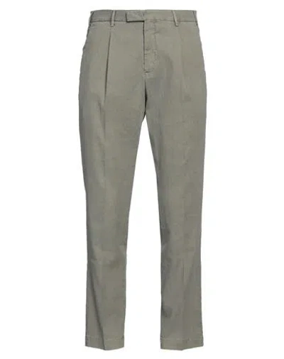 PT TORINO PT TORINO MAN PANTS SAGE GREEN SIZE 44 LINEN, COTTON, ELASTANE