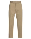 Pt Torino Man Pants Sand Size 28 Cotton, Linen In Beige