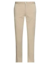 Pt Torino Man Pants Sand Size 31 Cotton, Elastane