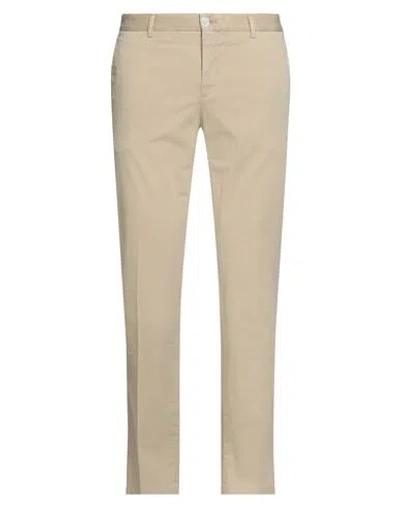 Pt Torino Man Pants Sand Size 31 Cotton, Elastane