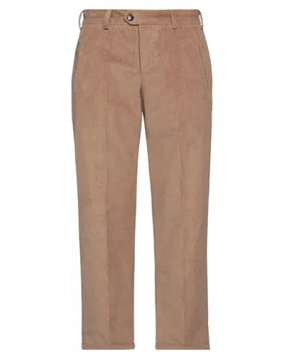 Pt Torino Man Pants Sand Size 34 Cotton In Beige