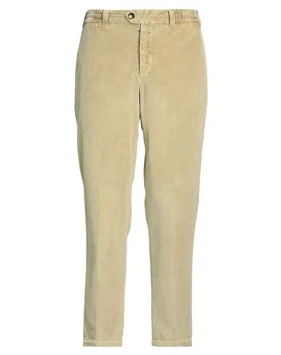 Pt Torino Man Pants Sand Size 33 Cotton, Lyocell, Elastane In Beige