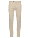 Pt Torino Man Pants Sage Green Size 40 Cotton, Polyamide, Polyester, Elastane In Beige