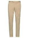 Pt Torino Cotton Blend Trousers In Beige
