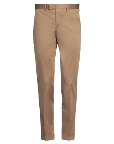 PT TORINO PT TORINO MAN PANTS SAND SIZE 40 COTTON, ELASTANE