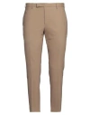 Pt Torino Man Pants Sand Size 40 Virgin Wool, Elastane In Beige