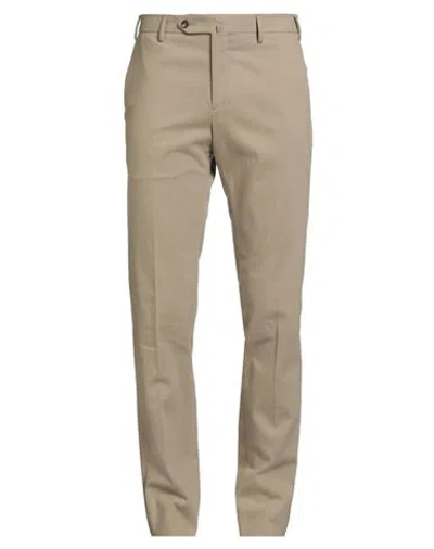 Pt Torino Man Pants Sand Size 42 Cotton In Brown