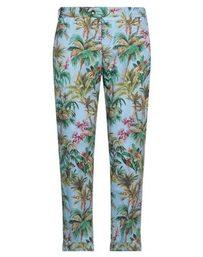 Pt Torino Man Pants Sky Blue Size 34 Cotton