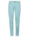 Pt Torino Man Pants Sky Blue Size 34 Cotton, Lyocell, Elastane